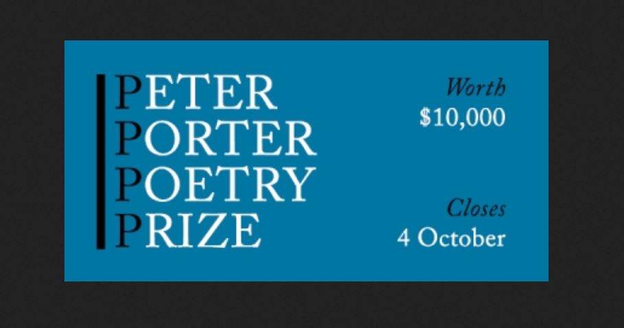 2022 Peter Porter Poetry Prize Competition