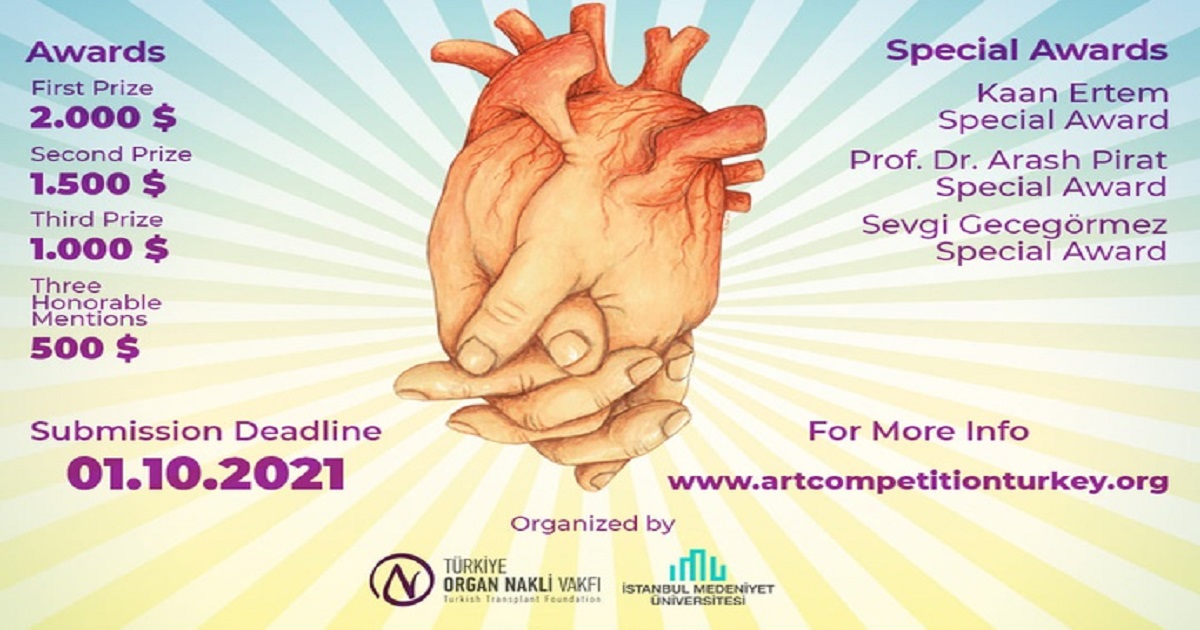 2nd International Organ Donation Cartoon Competition 2021 Ankara Turkey