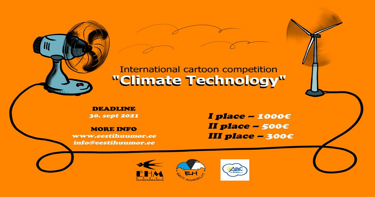 International cartoon competition “Climate Technology” 2021