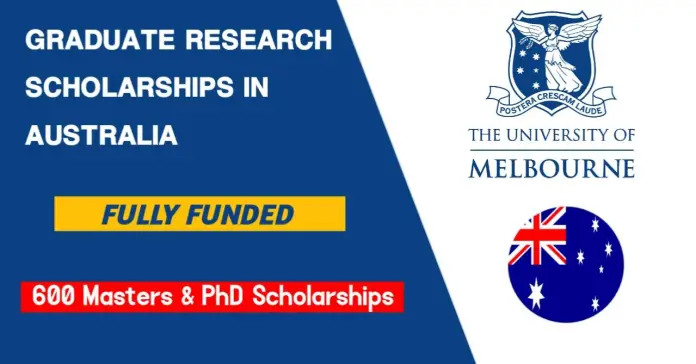 Melbourne Research Scholarships 2021-22 in Australia