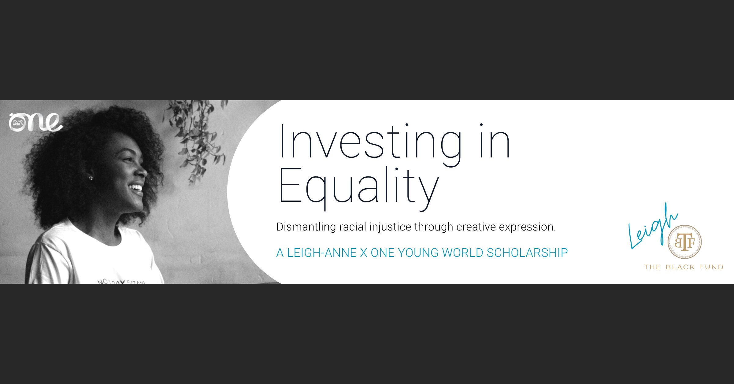 Investing In Equality Scholarship to Attend One Young World Summit 2022